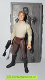 star wars action figures HAN SOLO CARBONITE 1996 complete power of the force potf