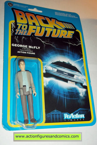 Reaction figures Back to the Future movie GEORGE McFLY funko toys action moc mip mib