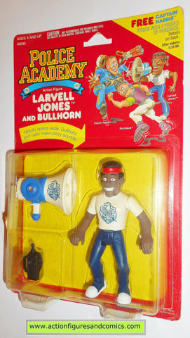 Police academy action figures LARVELL JONES 1988 moc movie #3103