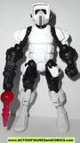 STAR WARS Hero Mashers BIKER SCOUT trooper return of the jedi 6 inch toy figure