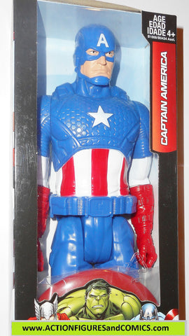 Marvel Titan Hero CAPTAIN AMERICA avengers 12 inch movie universe moc