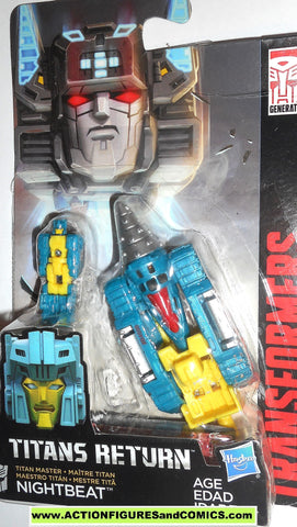 transformers NIGHTBEAT titans return combiner wars legends class 2016 moc