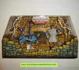 Masters of the Universe MO-LARR vs SKELETOR sdcc he-man motu action figures mib moc mip