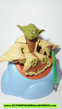 star wars action figures YODA JEDI HIGH COUNCIL 2002 complete attack of the clones saga aotc