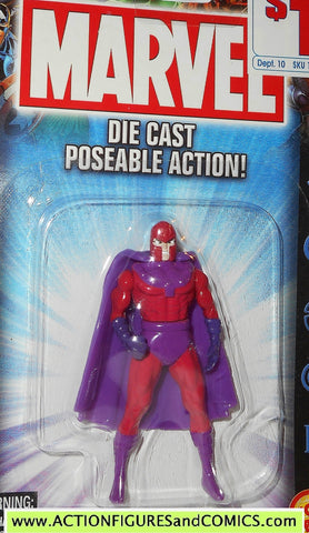 Marvel die cast MAGNETO poseable action figure 2002 toybiz x-men universe moc