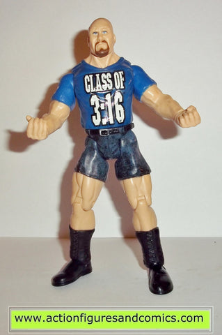 stone cold steve austin  action figures jakks pacific toys