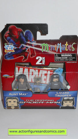 minimates AUNT MAY LIZARD TROOPER spider-man amazing movie marvel universe moc mip mib