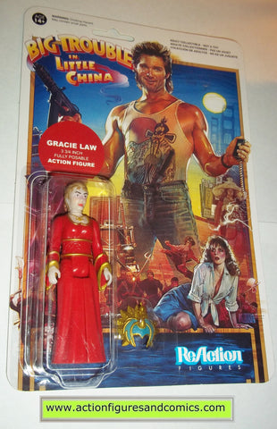 Reaction figures Big Trouble in Little China GRACIE LAW funko toys action moc mip mib