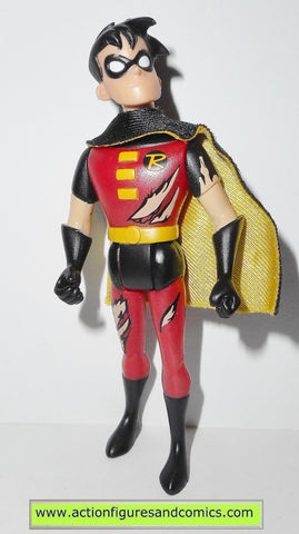 batman animated series ROBIN BATTLE damaged tru catwoman attacks action figures