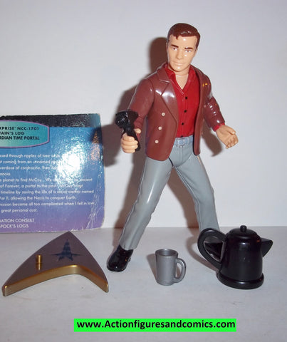 Star Trek CAPTAIN KIRK city on the edge of tomorrow 1998 playmates complete action figures
