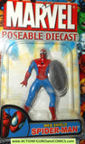Marvel die cast SPIDER-MAN WEB SHIELD poseable action figure 2002 toybiz MOC