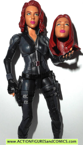 marvel legends BLACK WIDOW captain america civil war mandroid series