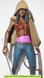 The Walking Dead MICHONNE FLASHBACK zombie heads variant mcfarlane toys action figures