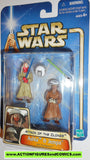 star wars action figures ASHLA JEMPA jedi padawans 2002 Attack of the clones saga movie moc