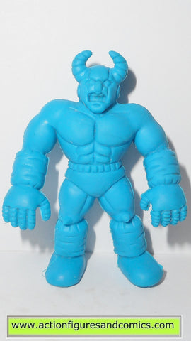 Kinnikuman Kinkeshi m.u.s.c.l.e TERRI-BULL BUFFALOMAN 058 AZURE BLUE muscle bandai