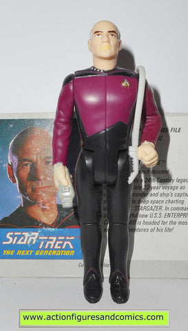 Star Trek CAPTAIN PICARD 1988 galoob toys action figures tng