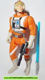 star wars action figures LUKE SKYWALKER X-WING PILOT 1997 complete power of the force potf