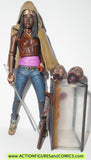 The Walking Dead MICHONNE FLASHBACK zombie heads variant mcfarlane toys action figures