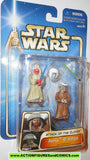 star wars action figures ASHLA JEMPA jedi padawans 2002 Attack of the clones saga movie moc