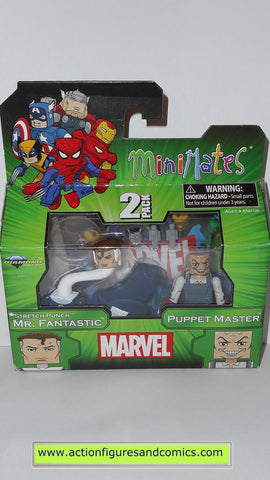minimates MR FANTASTIC stretch punch PUPPET MASTER marvel universe action figures moc mip mib