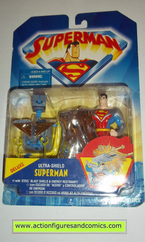 Superman the animated series ULTRA SHIELD DELUXE kenner toys action figures moc mip mib