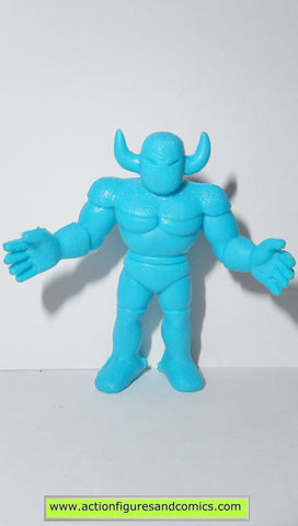 Muscle m.u.s.c.l.e men Kinnikuman BLACK SHADOW 049 1985 light blue mattel toys action figures