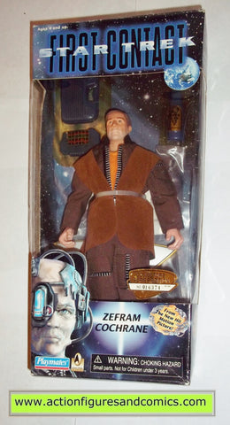 star trek first contact zefram cochrane 9 inch