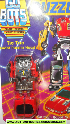 gobots TIC TAC tictac puzzler head torso body 1985 tonka ban dai go bots toy figure moc