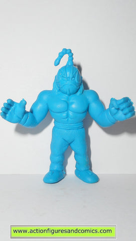 Kinnikuman Kinkeshi m.u.s.c.l.e MONGOLMAN shirtless AZURE BLUE Japan muscle bandai