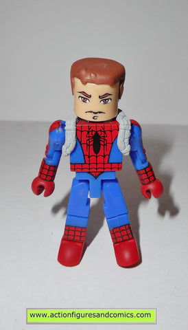 minimates SPIDER-MAN unmasked peter parker web pack mini mates action figures