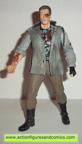 Terminator Neca T-800 BATTLE DAMAGED TECH NOIR action figures toys #2101