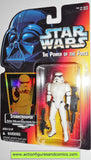star wars action figures STORMTROOPER Red HOLOGRAM card 00 power of the force hasbro toys moc