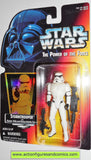 star wars action figures STORMTROOPER Red HOLOGRAM card 00 power of the force hasbro toys moc