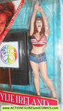 adult superstars KYLIE IRELAND USA FLAG variant plastic fantasy toys action figures moc