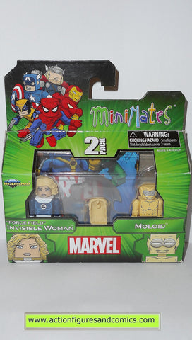 minimates INVISIBLE WOMAN force field MOLOID marvel universe action figures moc mip mib
