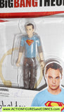 Big Bang Theory SHELDON COOPER Superman variant bif bang bow toys action figures moc