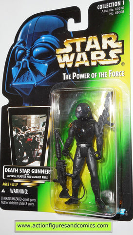 star wars action figures DEATH STAR GUNNER green card 01 photo power of the force moc
