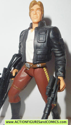 star wars action figures HAN SOLO BESPIN 1997 hasbro toys power of the force potf