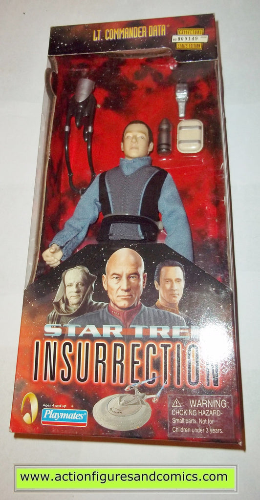 Star Trek DATA insurrection 9 inch playmates toys action figures moc m ...