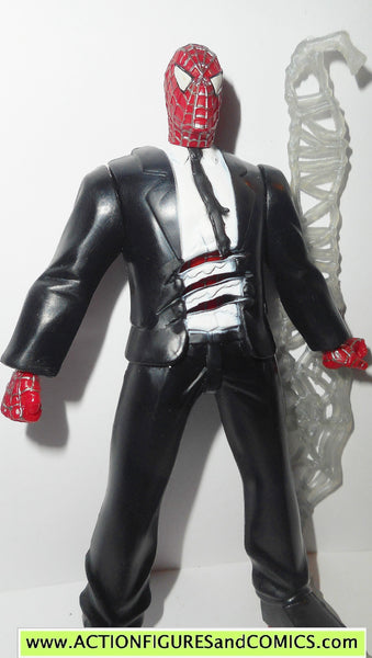 spider-man 3 PETER PARKER quick change spiderman 2006 action figure ...