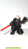 STAR WARS galactic heroes DARTH VADER with removable helmet complete hasbro pvc