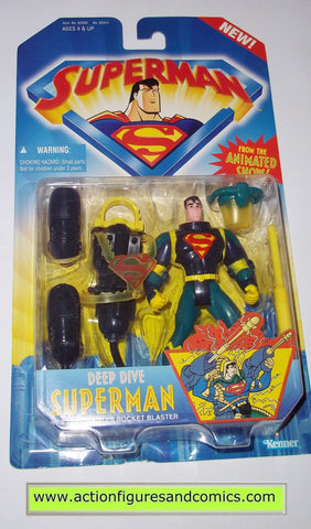Superman the animated series DEEP DIVE kenner toys action figures moc mip mib