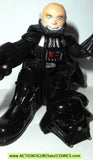 STAR WARS galactic heroes DARTH VADER with removable helmet complete hasbro pvc