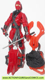 gi joe RED NINJA retaliation movie 2013 complete action figure gijoe
