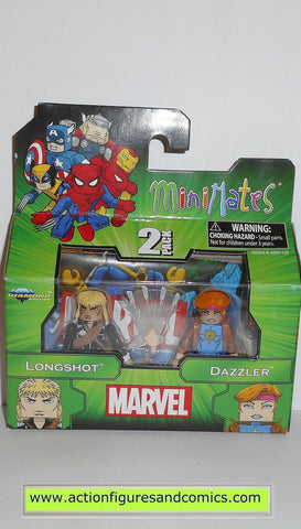 minimates LONGSHOT DAZZLER x-men marvel universe action figures moc mip mib