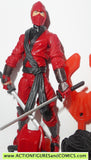 gi joe RED NINJA retaliation movie 2013 complete action figure gijoe