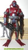 gi joe COBRA MORAY 2002 v3 Dark Red maroon burgundy gijoe vs g i toy figure