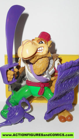 teenage mutant ninja turtles SANDSTORM camel 1992 complete tmtn action figures