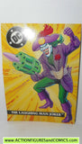 batman legends of PIRATE JOKER the laughing man TRADING CARD kenner toys action figures