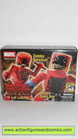 minimates ZOMBIE DAREDEVIL GIANT MAN marvel universe action figures moc mip mib